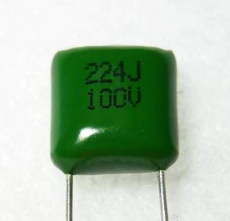 220nF/100v POL( خازن پلی استر 220 نانو فاراد100 ولت )